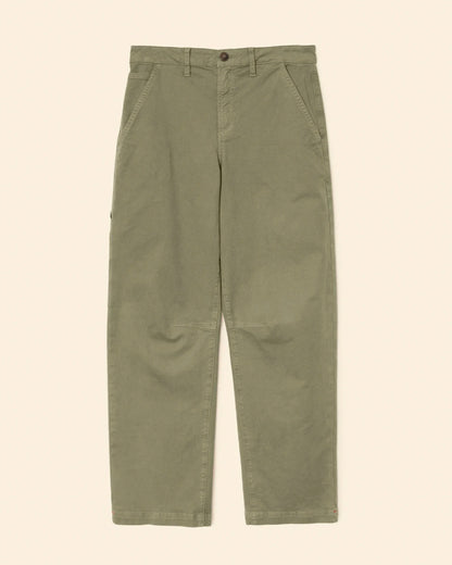 Xirena | Rancho Pant in - Cropped Barrel Leg Army-Green