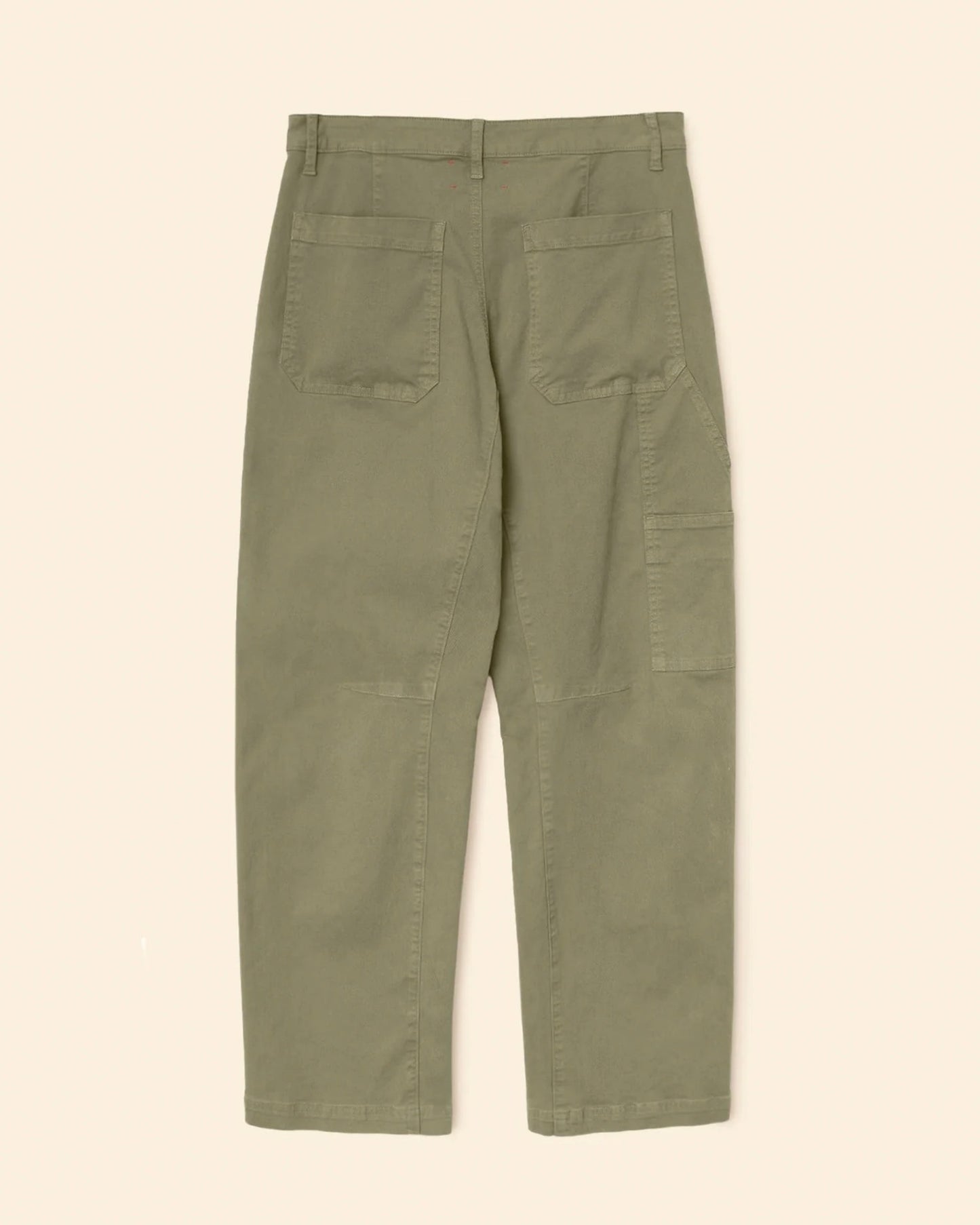 Xirena | Rancho Pant in - Cropped Barrel Leg Army-Green