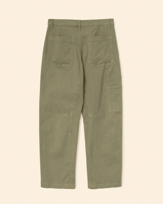 Xirena | Rancho Pant in - Cropped Barrel Leg Army-Green