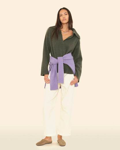 Xirena | Rancho Pant in Vintage-Washed Off-White