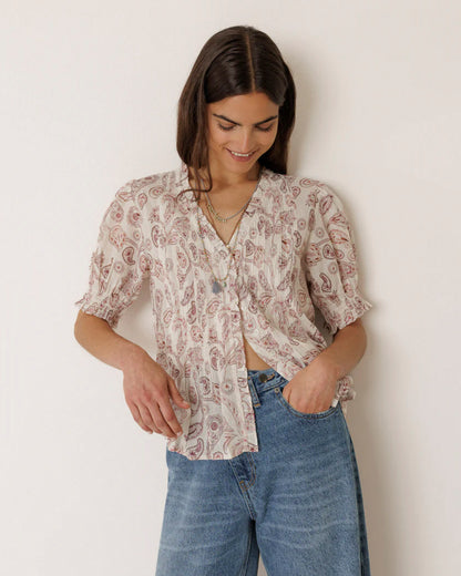 Blouse Ki132 Lichi