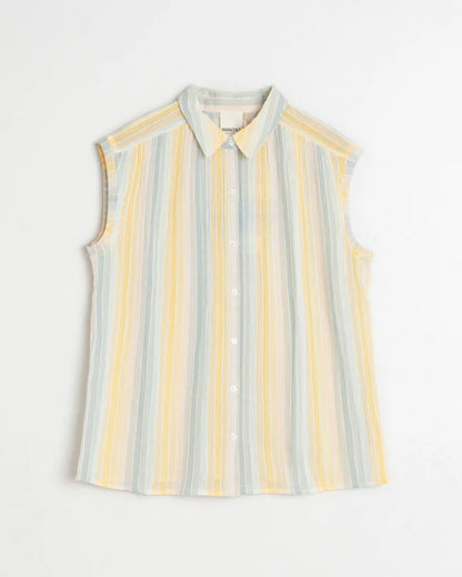 INDI&COLD | Lore Multi Textured Cotton Shirt - Relaxed Fit