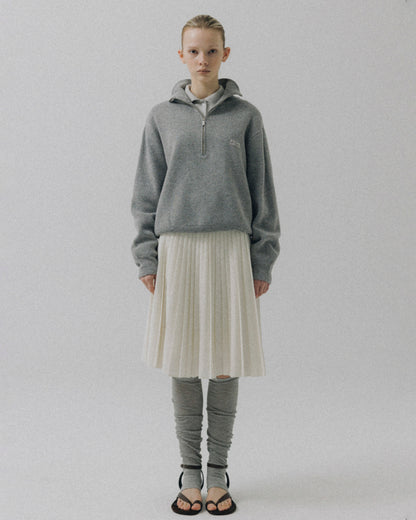 Atelier Edition | Stitch Pleat Skirt - Ivory