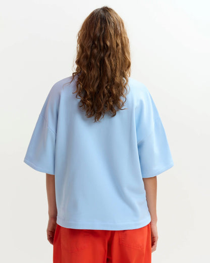 Essentiel Antwerp | Jista T-Shirt - Relaxed Cotton Jersey Lake-View