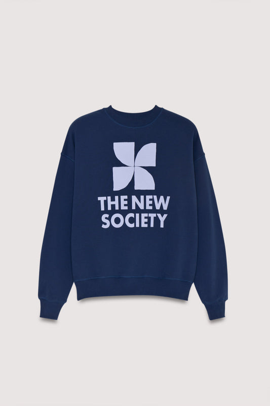 Aw25wswt6c69 Society Sweatshi Washed-Grey