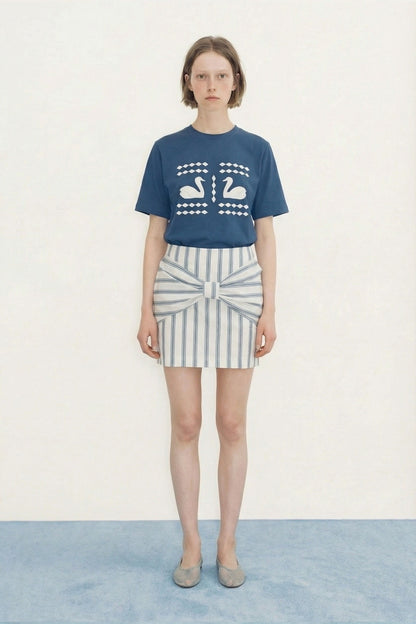 THE TINY BIG SISTER-669 DOVES TEE-LIGHT NAVY_02.jpg