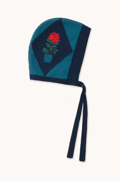 THE TINY BIG SISTER-669 D FLOWERS BONNET-NAVY_02.jpg