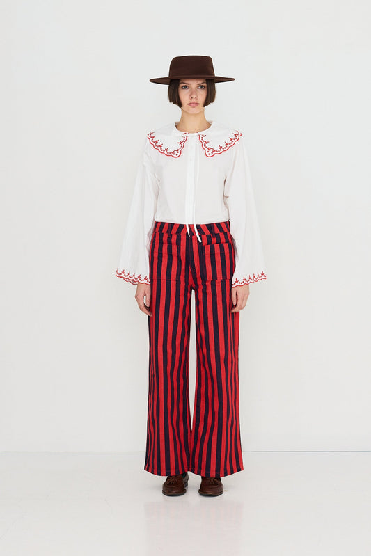 THE TINY BIG SISTER-669 EMBROIDERED NECK SHIRT-OFF WHITE_04.jpg