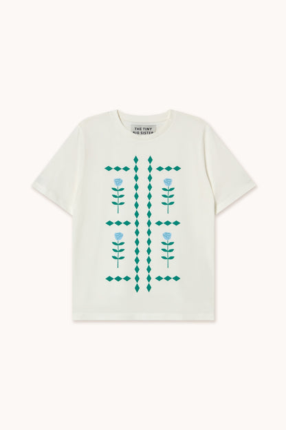 THE TINY BIG SISTER-669 FLOWERS TEE-OFF WHITE_01.jpg