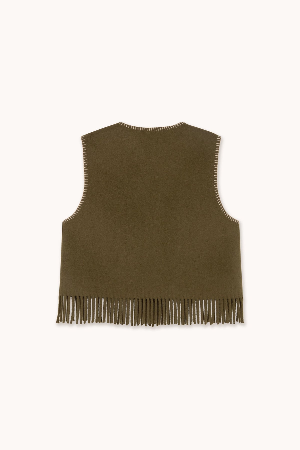 THE TINY BIG SISTER-669 HORSES EMB VEST-DARK KHAKI_02.jpg