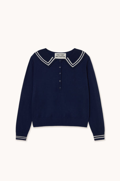 THE TINY BIG SISTER-669 SAILOR POLO-NAVY_01.jpg