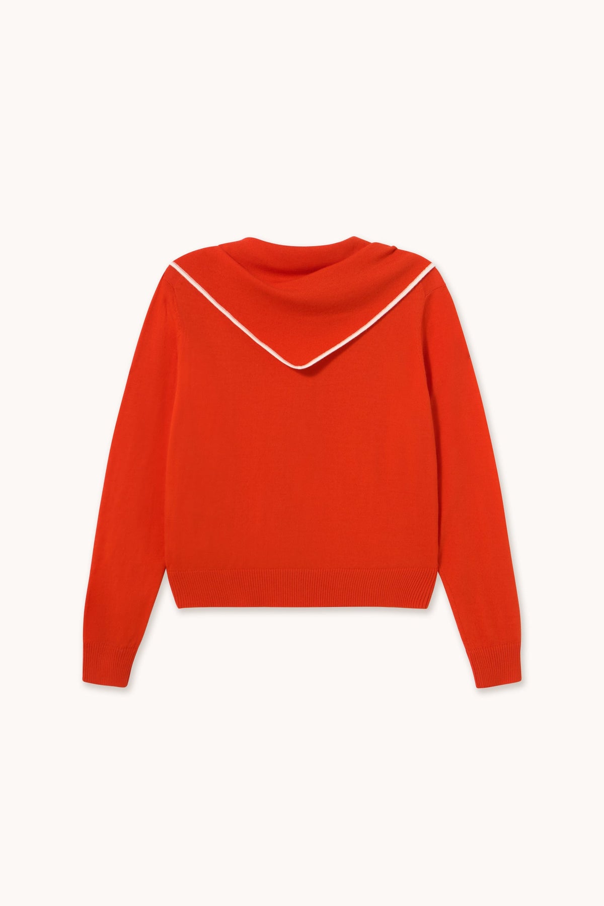 THE TINY BIG SISTER-669 SCARF NECK LARA CARDIGAN-DARK RED_02.jpg