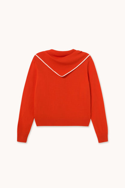 THE TINY BIG SISTER-669 SCARF NECK LARA CARDIGAN-DARK RED_02.jpg