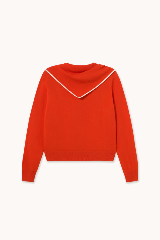 THE TINY BIG SISTER-669 SCARF NECK LARA CARDIGAN-DARK RED_02.jpg