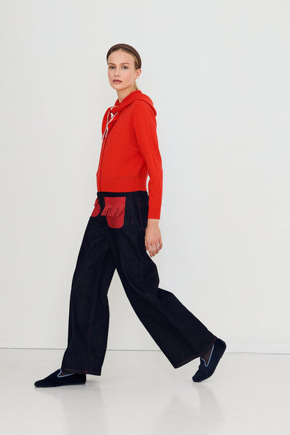 THE TINY BIG SISTER-669 SCARF NECK LARA CARDIGAN-DARK RED_08.jpg