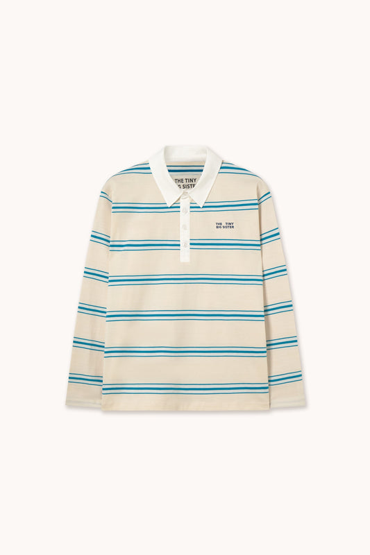 THE TINY BIG SISTER-669 STRIPED POLO TEE-LIGHT CREAM_01.jpg