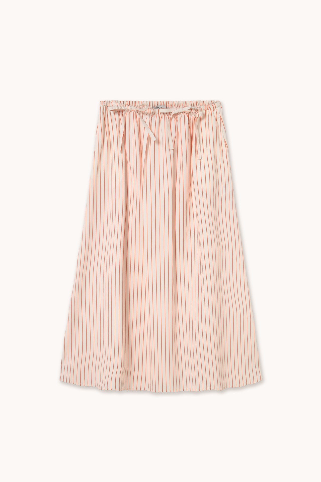Skirt Stripes Bow Skir Off-White