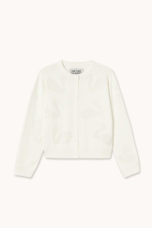 THE TINY BIG SISTER-669 SWANS LARA CARDI-OFF WHITE_01.jpg