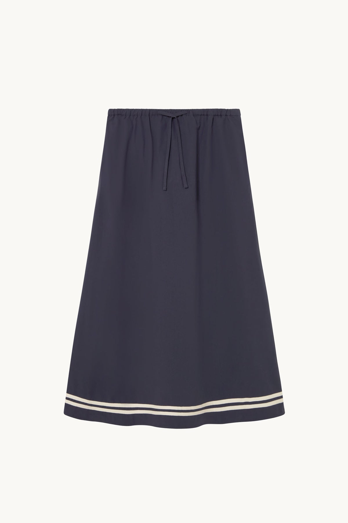 THE TINY BIG SISTER-669 VOLUME SKIRT-NAVY_01.jpg