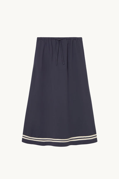 THE TINY BIG SISTER-669 VOLUME SKIRT-NAVY_01.jpg