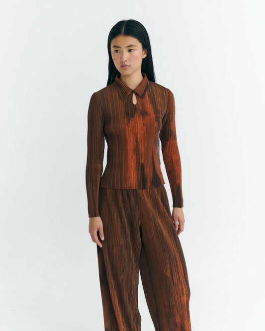 Sweatshirt Agostin Agostina Ombre Orange