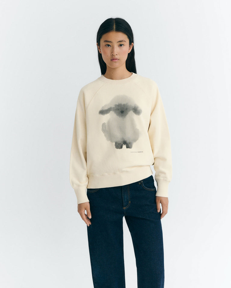 Sweatshirt Bonnie Bonnie Cloud She White