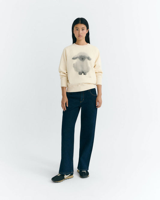 Sweatshirt Bonnie Bonnie Cloud She White