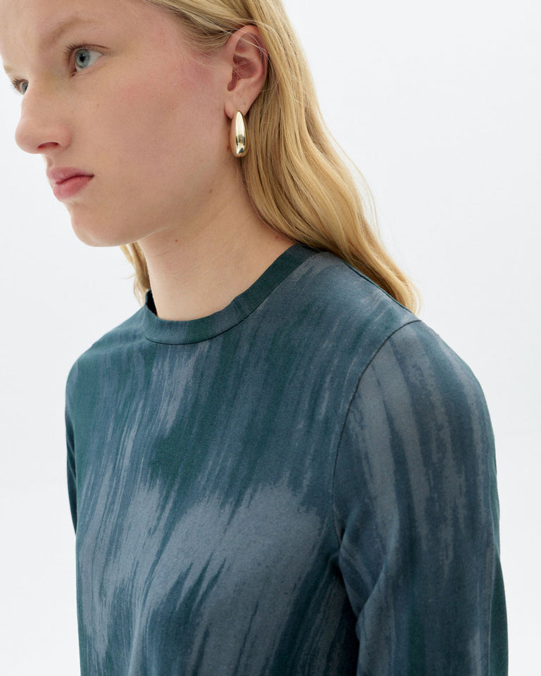 Sweatshirt Brisa Ombre Blue Blue-Multi