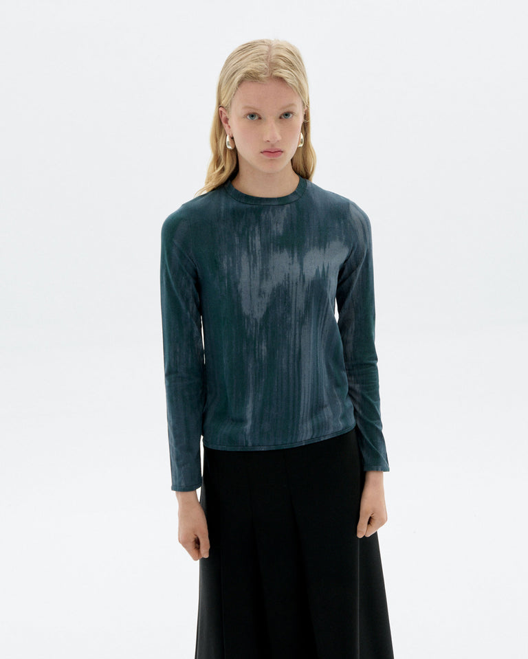 Sweatshirt Brisa Ombre Blue Blue-Multi