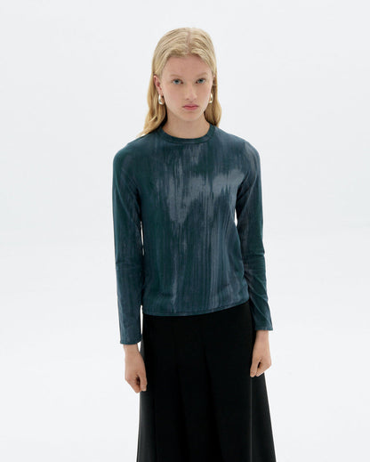Sweatshirt Brisa Ombre Blue Blue-Multi