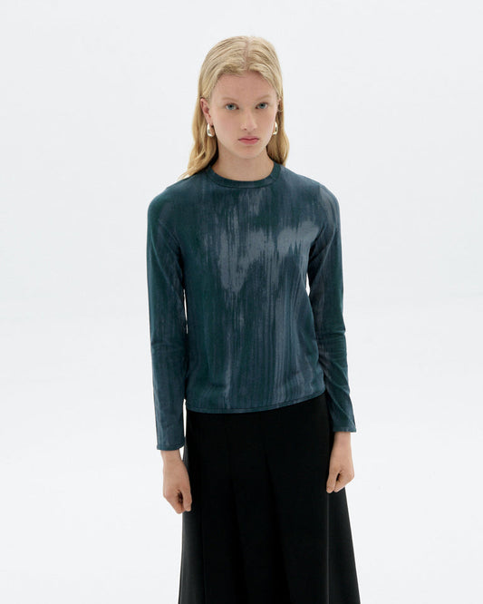 Sweatshirt Brisa Ombre Blue Blue-Multi