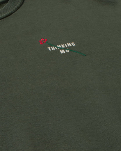Sweatshirt Jodie F Jodie Flower Tm Green