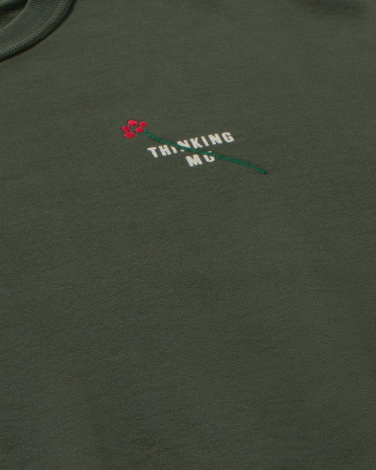 Sweatshirt Jodie F Jodie Flower Tm Green