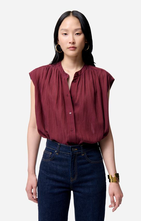 Blouse 1eva32-v09023 Bordeaux