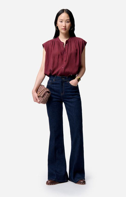 Blouse 1eva32-v09023 Bordeaux