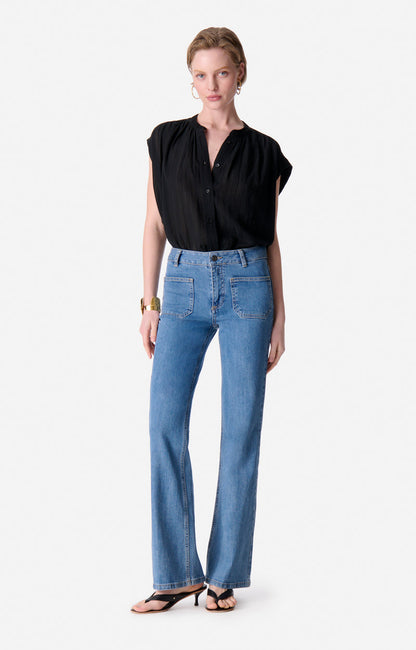 Blouse 1eva32-v09023 Noir
