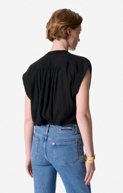 Blouse 1eva32-v09023 Noir
