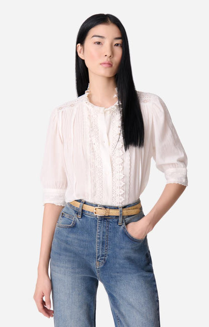 Vanessa Bruno | Arseneneo Embroidered Cotton Blouse - White
