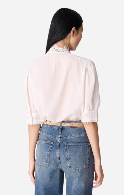 Vanessa Bruno | Arseneneo Embroidered Cotton Blouse - White