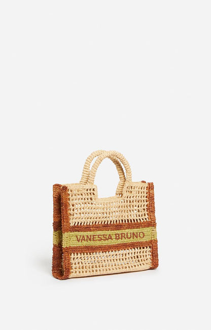 Vanessa Bruno | Beach Bag - Raffia Tote Biscuit