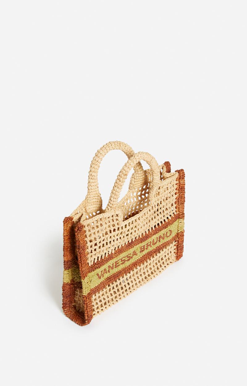 Vanessa Bruno | Beach Bag - Raffia Tote Biscuit