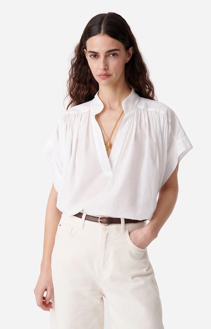 Blouse 4eva42-v09005 Blanc