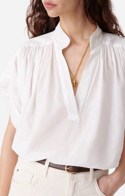Blouse 4eva42-v09005 Blanc