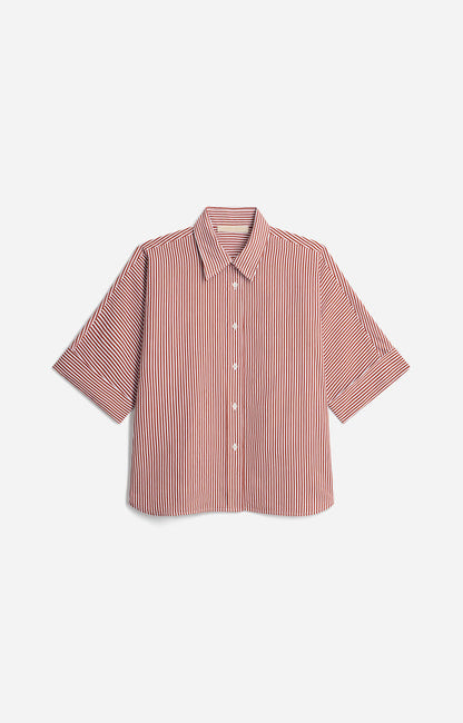 Vanessa Bruno | Striped Bobby Shirt - Caramel