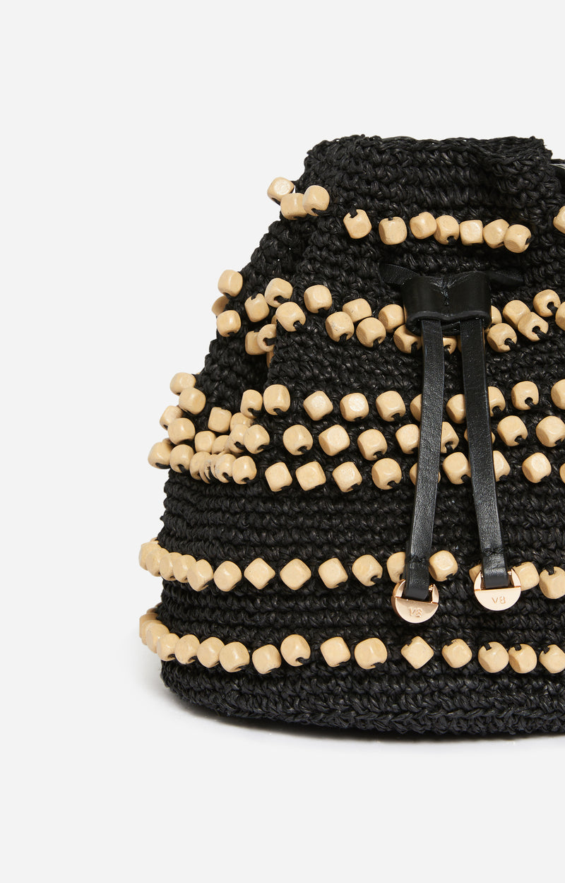Raffia 5eve34-v40769 Noir
