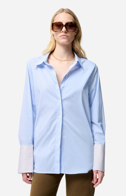 Shirt 5hva19-v09827 Ciel