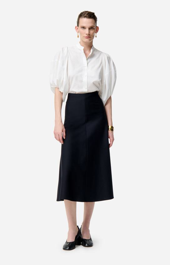 Vanessa Bruno | BOUSHRA Flared Midi Skirt - Marine