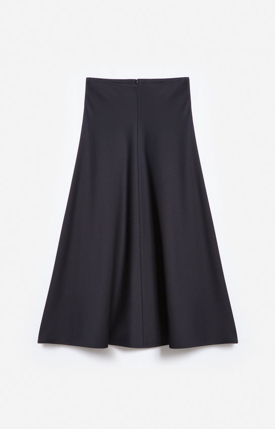Vanessa Bruno | BOUSHRA Flared Midi Skirt - Marine