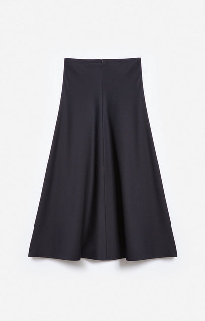 Vanessa Bruno | BOUSHRA Flared Midi Skirt - Marine