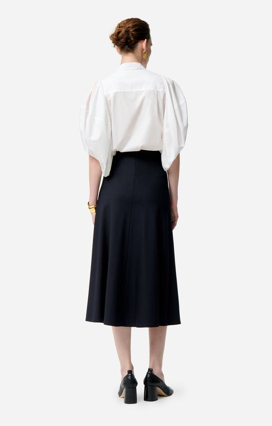 Vanessa Bruno | BOUSHRA Flared Midi Skirt - Marine